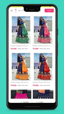 Lehenga Choli Shopping App android App screenshot 0